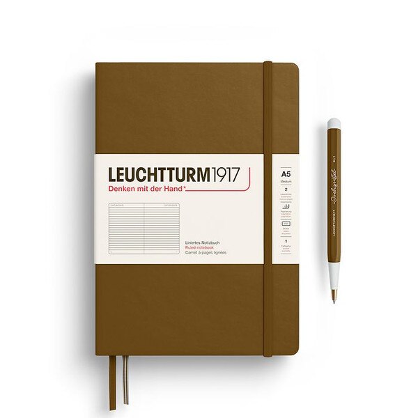Leuchtturm 1917 Spice Brown Ruled